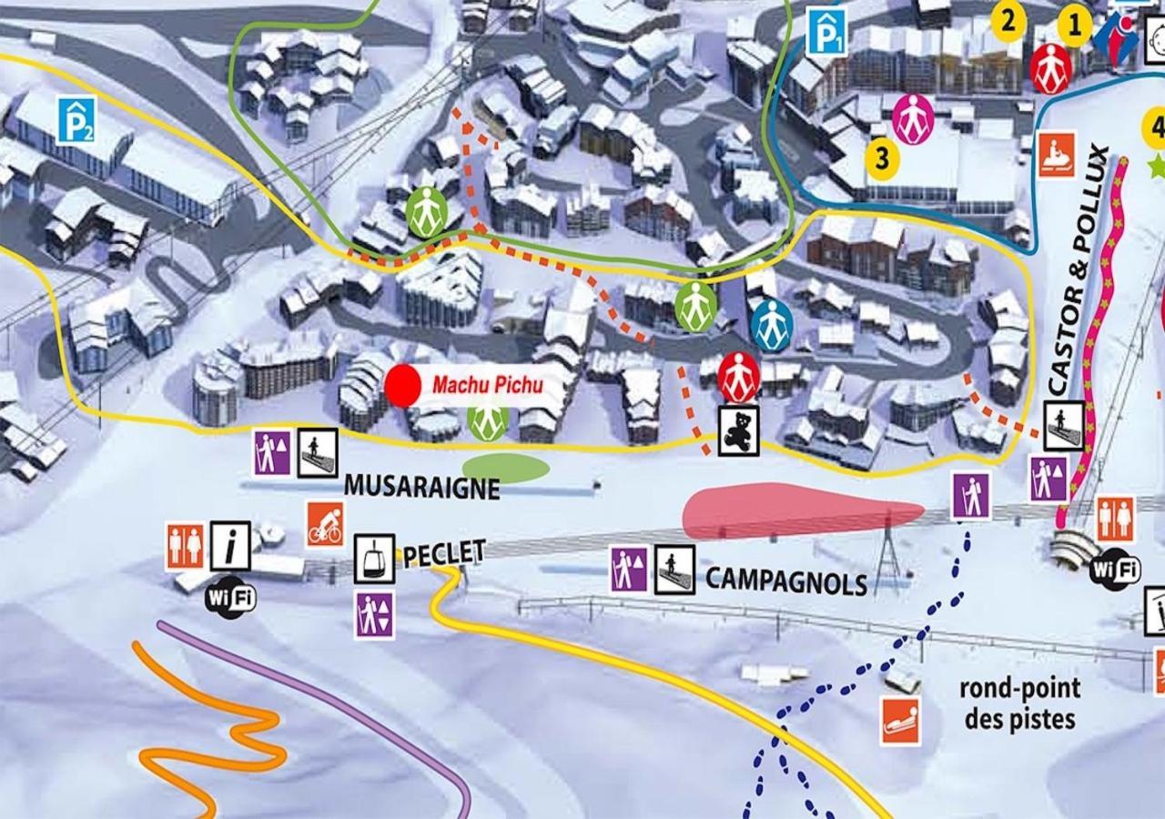 Residence Les Temples Du Soleil - Val Thorens Eksteriør billede